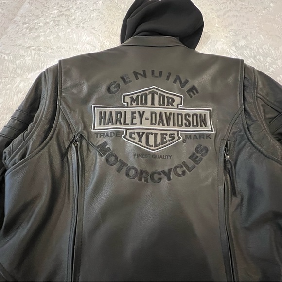 Harley Davidson Miss Enthusiast Leather Jacket - Picture 5 of 7